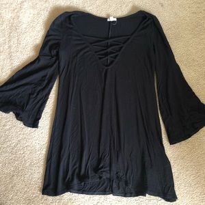 Black, float, super comfortable shirt